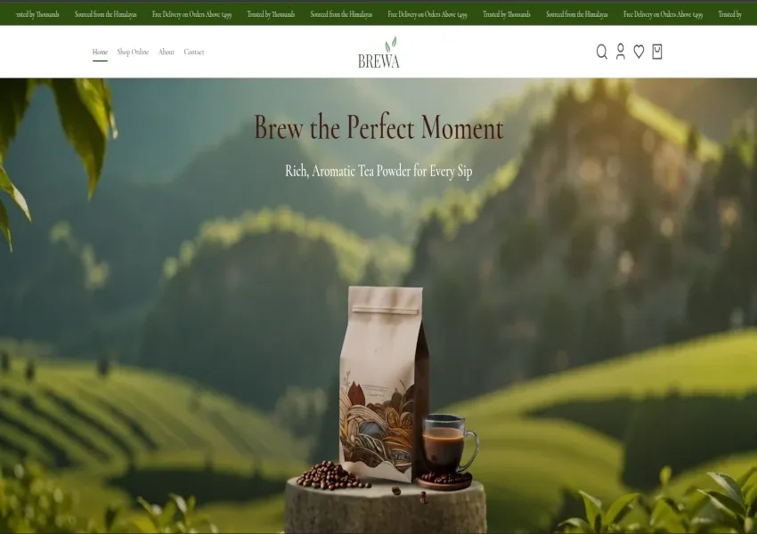 Brewa homepage