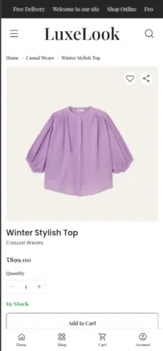 Luxe Look mobile 3